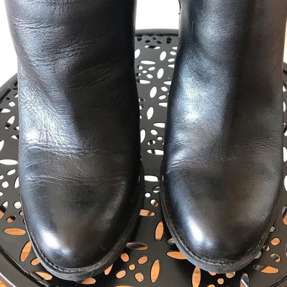 Nine West leather and suede ankle boots - Picture 3 of 6